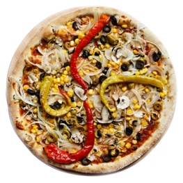 Pizza základ Zeleninový mix