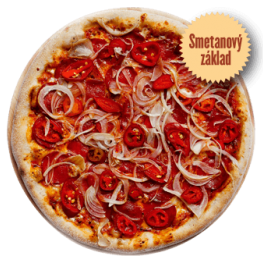 Pizza Lux Americana - smetanová