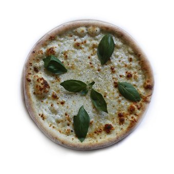 Pizza Margherita - smetanová