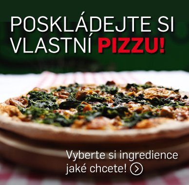 Poskládej si vlastní pizzu